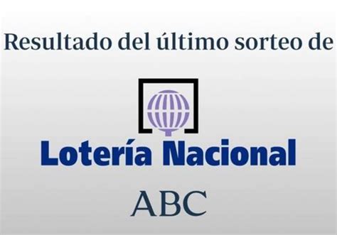 loteria nacional comprobar numero sabado